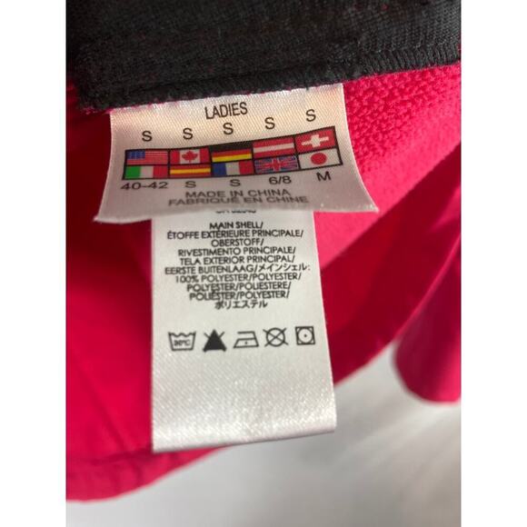 Spyder Pink Zip Up Jacket Size Small - Picture 4 of 6